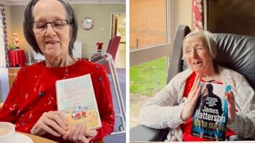 Manchester care home had a great success with book club
